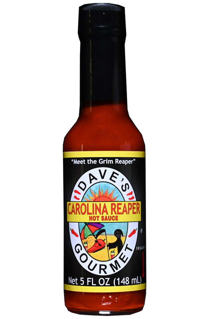Dave's Gourmet Carolina Reaper Pepper Hot Sauce, 5oz.