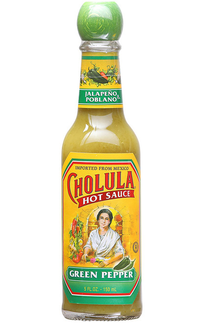 Cholula Green Pepper Hot Sauce, 5oz.