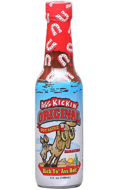 Ass Kickin Original Hot Sauce, 5oz.