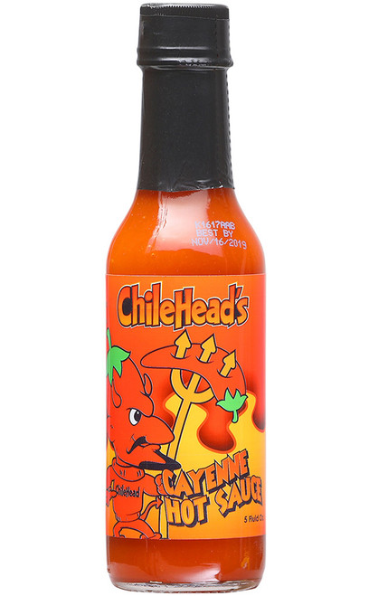 Chilehead's Cayenne Hot Sauce, 5oz.