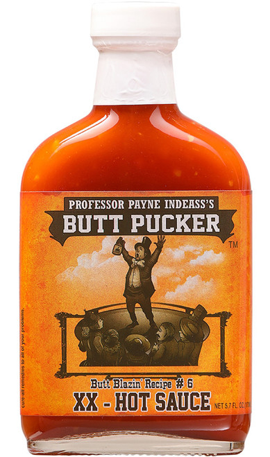 Butt Pucker XX Hot Sauce, 5.7oz.