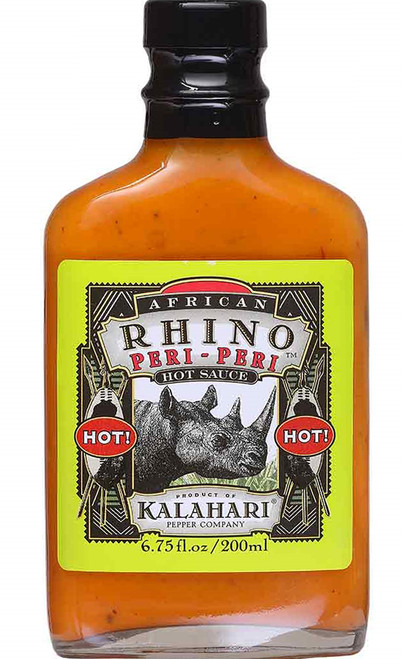 African Rhino Peri-Peri Hot Sauce, 6.75oz.