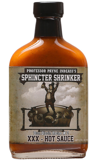 Sphincter Shrinker XXX Hot Sauce, 5.7oz.