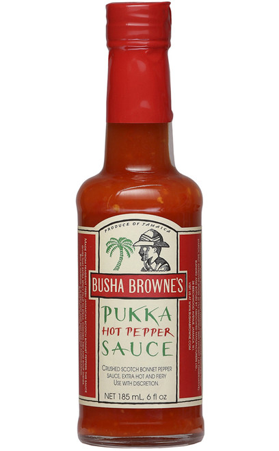 Busha Browne's Pukka Hot Sauce, 5oz.