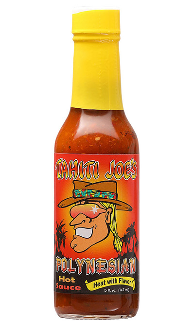 Tahiti Joe's Polynesian Hot Sauce (Heat With Flavor), 5oz.