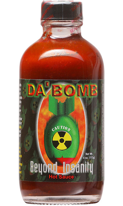 Da Bomb Beyond Insanity Hot Sauce, 4oz.
