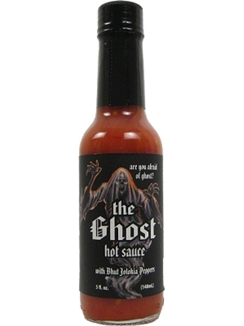 The Ghost Hot Sauce w/ Bhut Jolokia Pepper, 5oz.