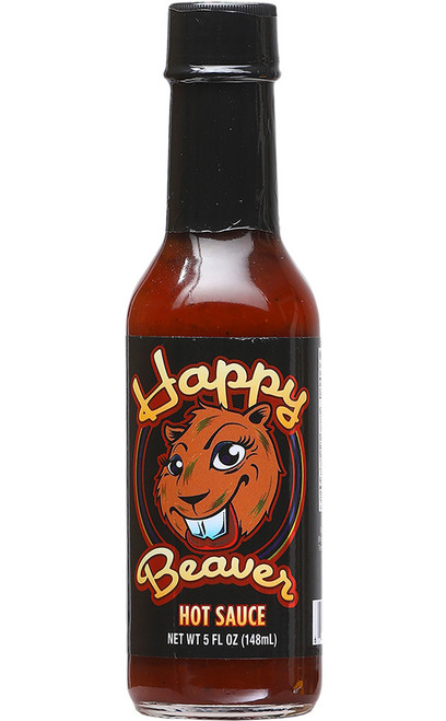 Happy Beaver Hot Sauce, 5oz.