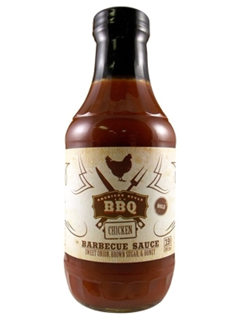 American Style BBQ Chicken Barbecue Sauce, 19oz.