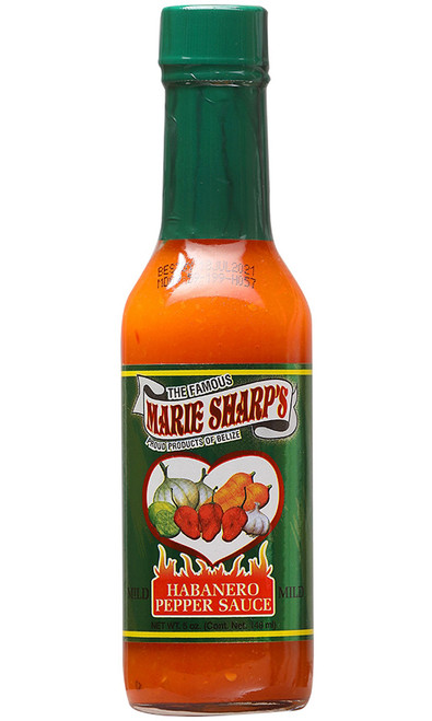 Marie Sharp's Mild Habanero Hot Sauce, 5oz.