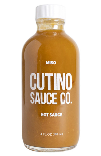 Cutino Miso Hot Sauce, 4oz.