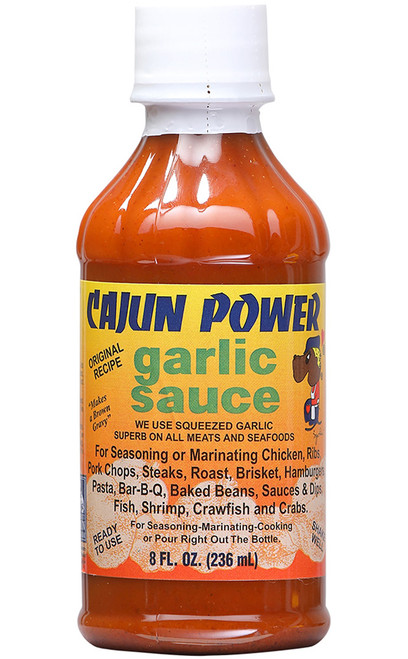 Cajun Power Garlic Sauce, 8oz.
