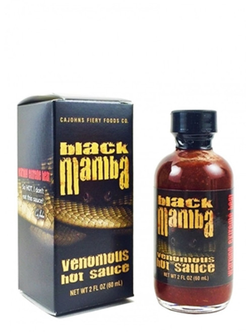 Black Mamba Extreme Venomous Hot Sauce, 2oz.