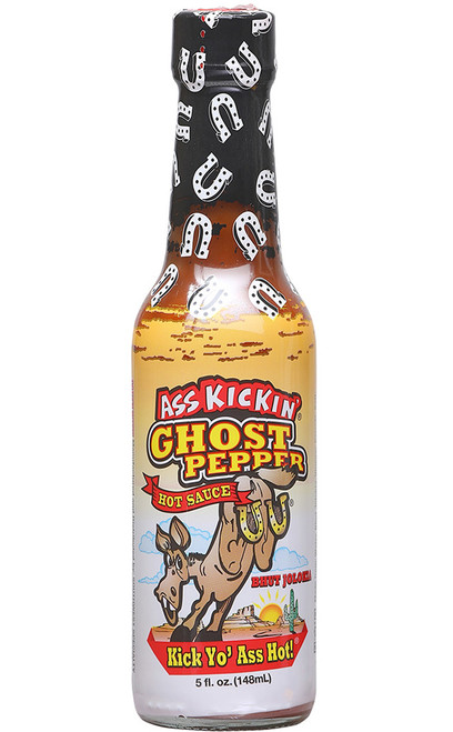 Ass Kickin Ghost Pepper Hot Sauce, 5oz.