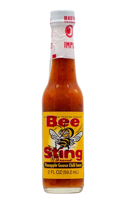 Bee Sting Pineapple Guava Pepper Sauce, 2oz.