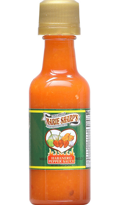 Marie Sharp's Mild Habanero Mini Pepper Sauce, 1.69oz.