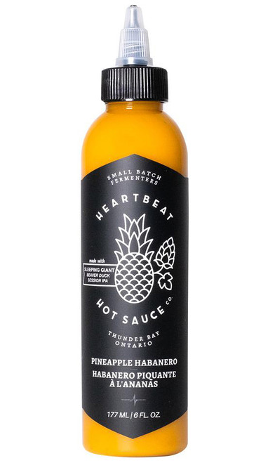 Heartbeat Pineapple Habanero Hot Sauce, 6oz.
