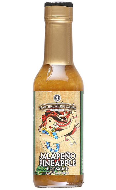 Heartbreaking Dawns Jalapeno Pineapple Hot Sauce, 5oz.