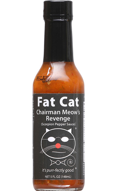 Fat Cat Chairman Meow's Revenge Hot Sauce, 5oz.