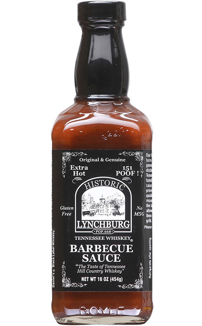 Historic Lynchburg Tennessee Whiskey Jack Daniel's 151 Proof BBQ, 16oz.