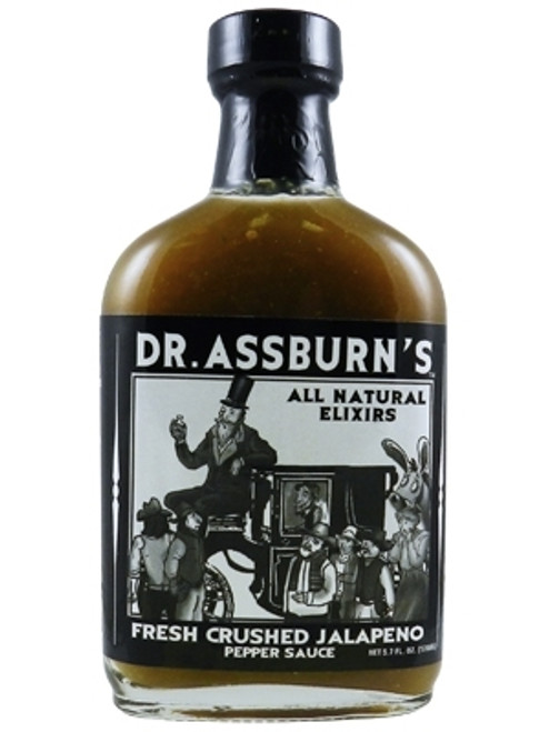 Dr. Assburn's Fresh Crushed Jalapeno Pepper Sauce, 5.7oz.