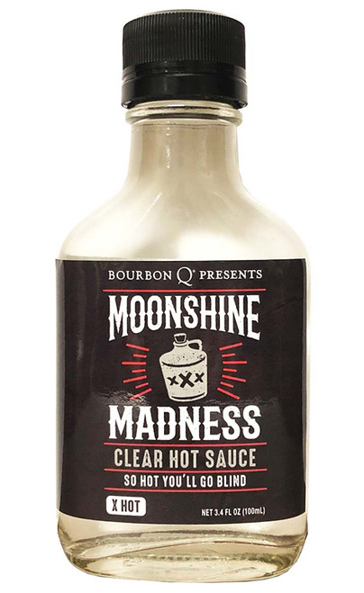 Pappy's Moonshine Madness Clear Hot Sauce, 3.4oz.