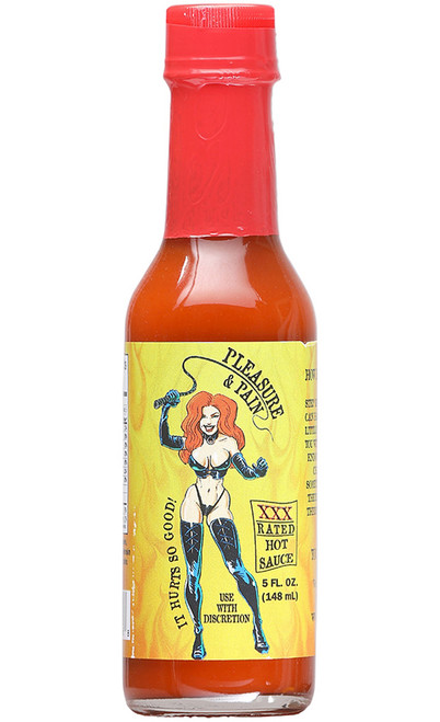 Pleasure & Pain XXX Rated Hot Sauce, 5oz.