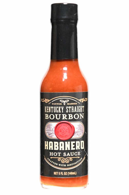 Kentucky Straight Bourbon Habanero Hot Sauce, 5oz.