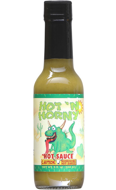 Hot 'N Horny Scorching Hot Sauce, 5oz.