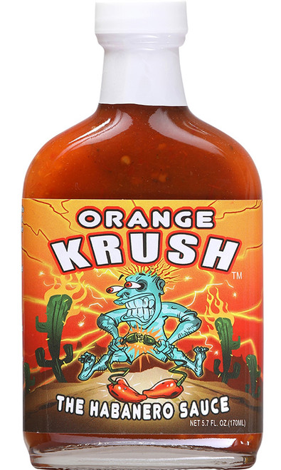 Orange Krush The Habanero Sauce, 5.7oz.