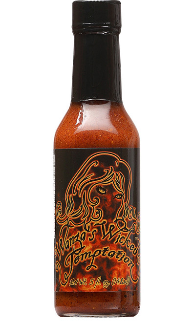 Wanza's Wicked Temptation Hot Sauce, 5oz.