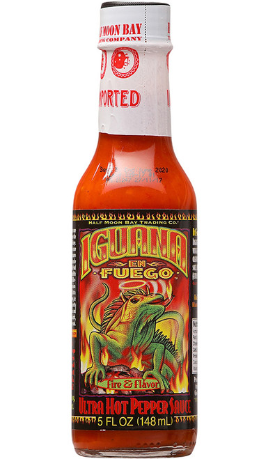Iguana En Fuego Ultra Hot Pepper Sauce, 5oz.