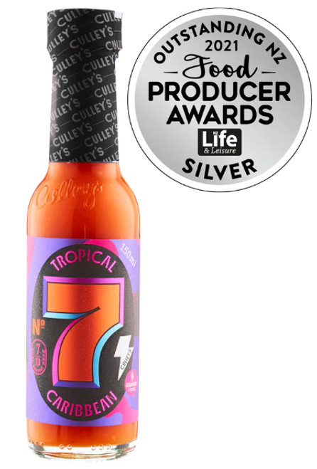 Culley's Caribbean Tropical #7 Hot Sauce, 5oz.