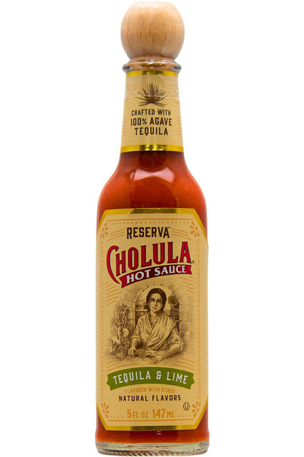 Cholula NEW Reserva Tequila & Lime Hot Sauce, 5oz.