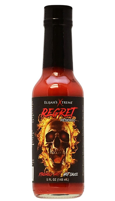 Elijah's Xtreme Regret Reserve Hot Sauce, 5oz.