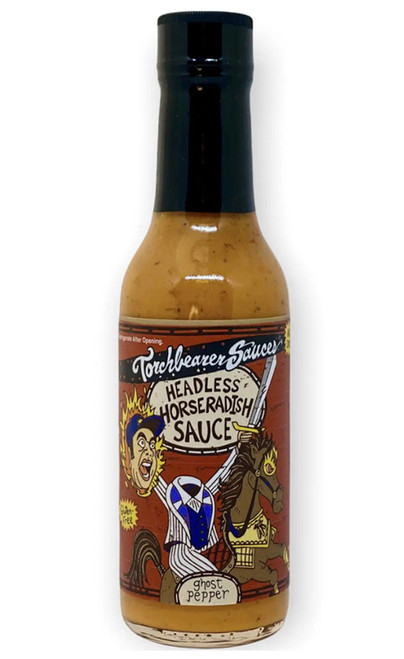Torchbearer Headless Horseradish Hot Sauce, 5oz.