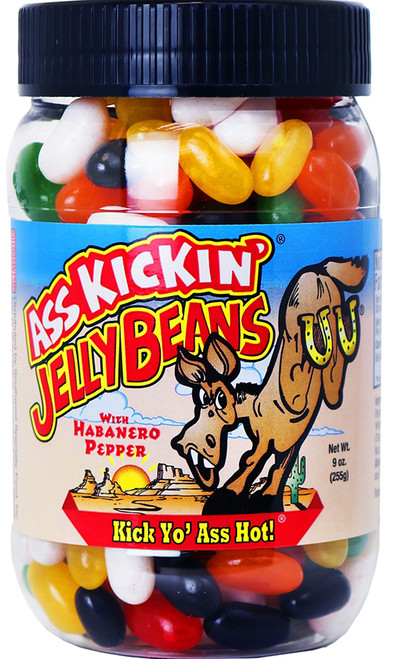 Ass Kickin Jelly Beans with Habanero Pepper, 9oz.