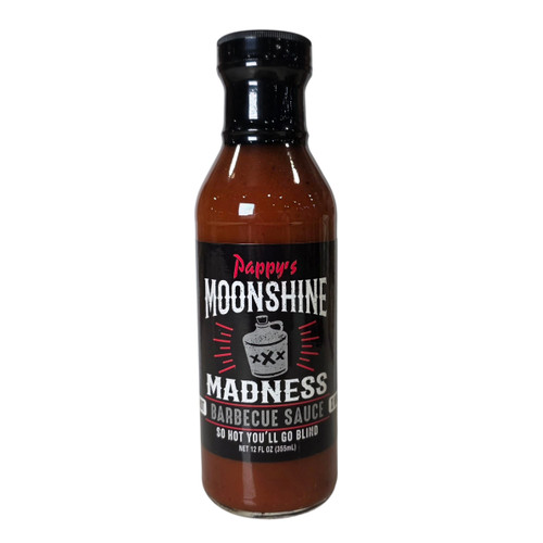 Pappy's Moonshine Madness BBQ Sauce, 12oz.