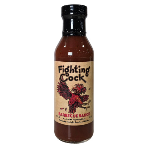 Fighting Cock Kentucky Bourbon BBQ Sauce, 12oz.