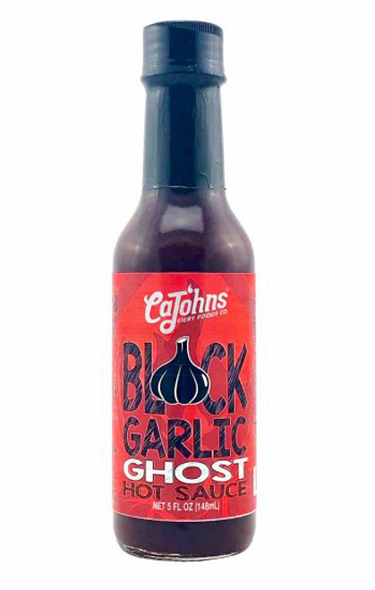 CaJohn's Black Garlic Ghost Pepper Hot Sauce, 5oz.
