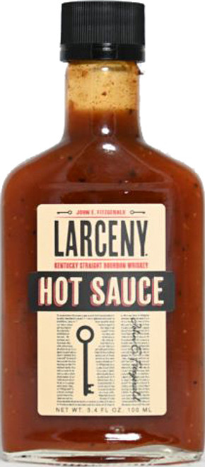 Larceny Kentucky Bourbon Hot Sauce, 3.4oz.