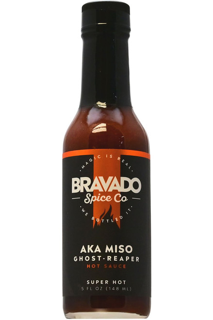 Bravado Spice Co. Aka Miso Ghost Reaper Hot Sauce, 5oz.