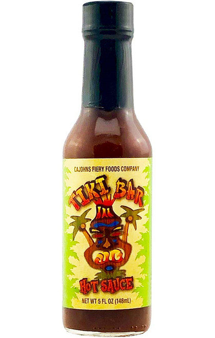 CaJohn's Tiki Bar Mild Hot Sauce, 5oz.