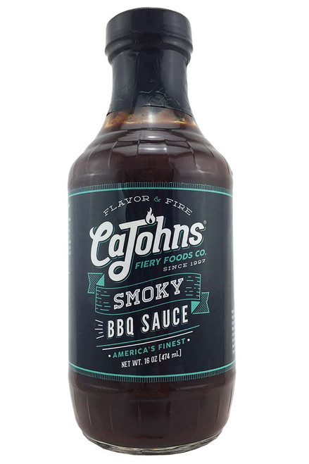 CaJohn's Smoky BBQ Sauce, 16oz.