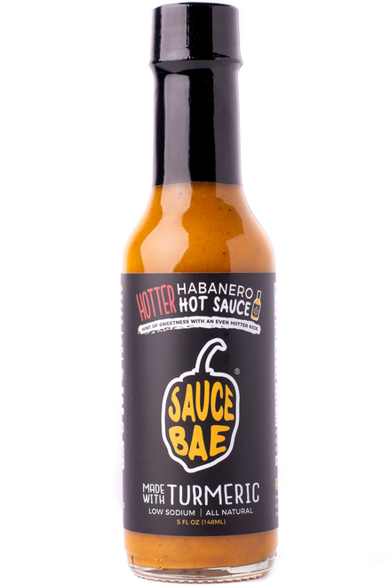 Sauce Bae Hotter Habanero Hot Sauce, 5oz.