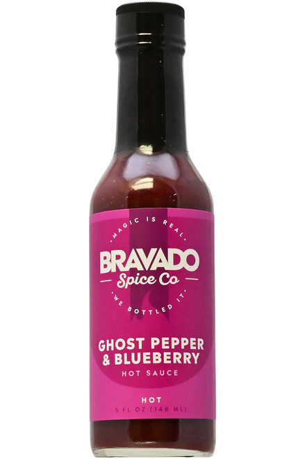 Bravado Spice Co. Ghost Pepper & Blueberry Hot Sauce, 5oz.