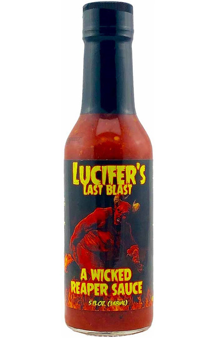 Hellfire Lucifer's Last Blast Hot Sauce, 5oz.