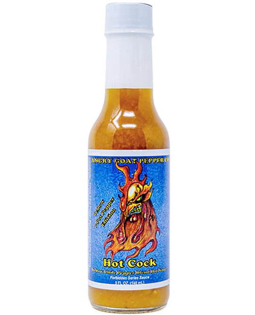 Angry Goat Pepper Co. Hot Cock Hot Sauce, 5oz.