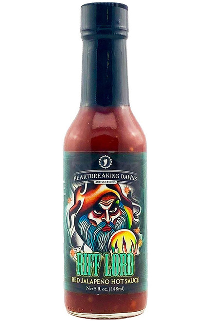 Heartbreaking Dawns Riff Lord Red Jalapeno Bread & Butter Sauce, 5oz.