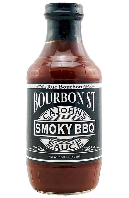 CaJohn's Bourbon Street Smoky BBQ Sauce, 16oz.